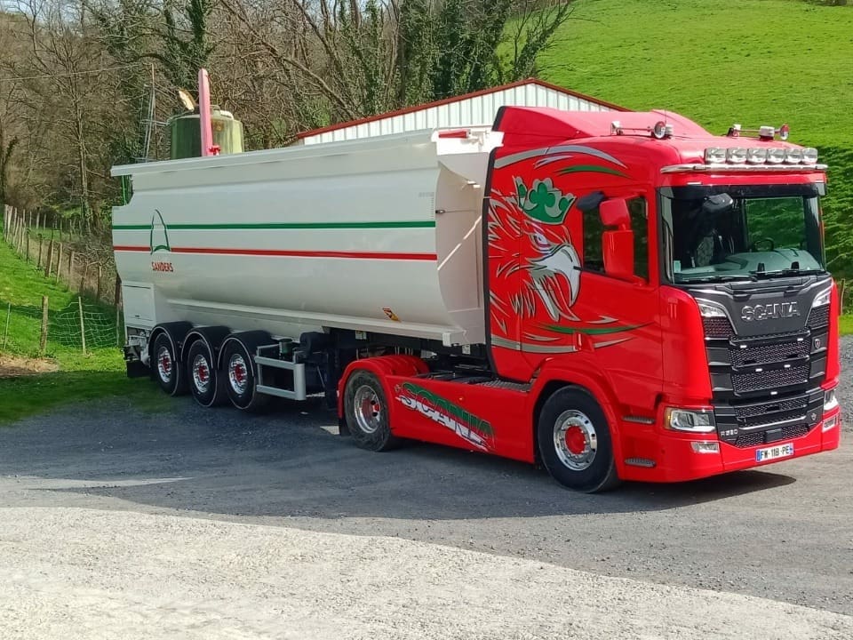 semi-remorque vrac nutrition animale