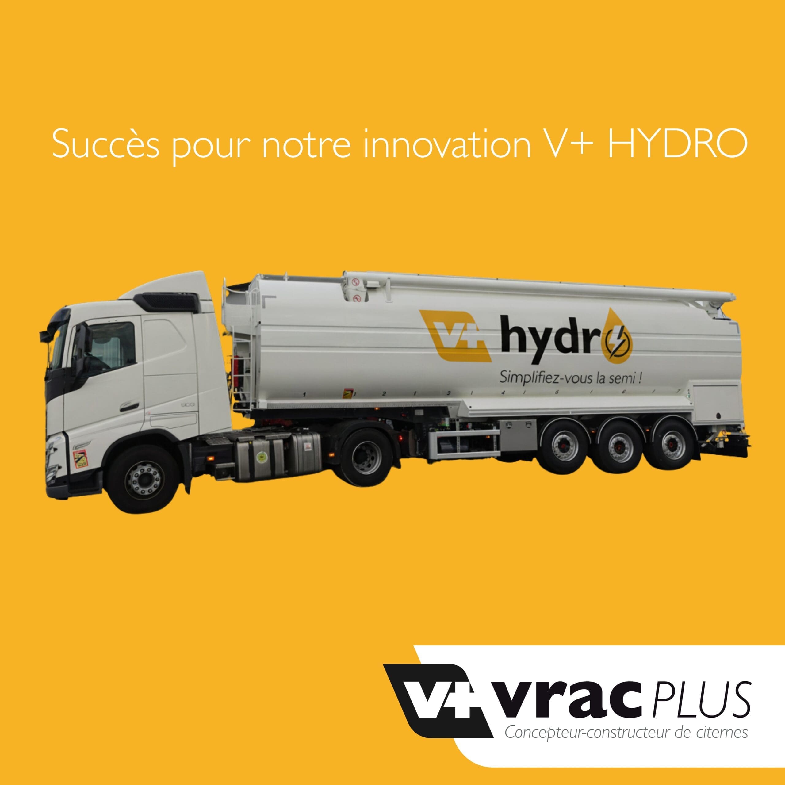 Succès V+HYDRO