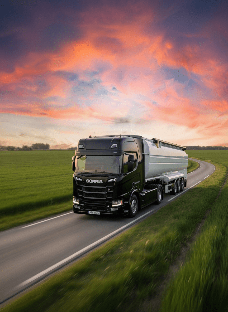 Semi-remorque VRAC PLUS paysage